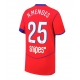 Paris Saint-Germain Nuno Mendes #25 Tredje matchtröja 2025-26 Kortärmad Billigt